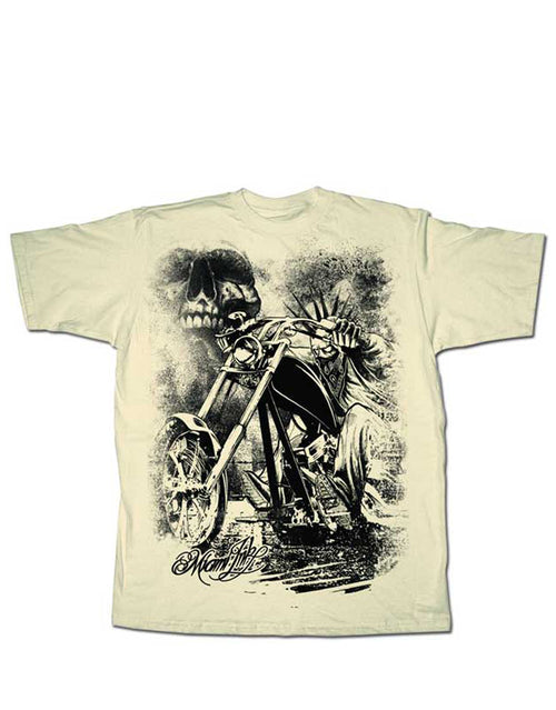 Sonic the Hedgehog Tails graphic on a heathered blue adult t-shirt.