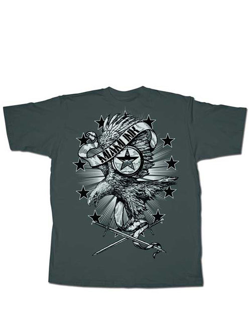Sonic the Hedgehog sound graphic on a heathered grey adult t-shirt.