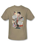 Mr Bean bean there graphic on a sand adult t-shirt.