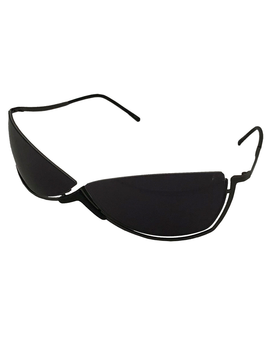 Niobe Style Sunglasses, Gunmetal Frame / Smoke Lens