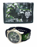 Hulk watch and wallet.