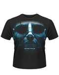 Prometheus Alien jumbo head graphic on a black adult t-shirt.