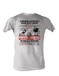 Popeye and Brutus in a classic showdown on a white adult shirt.