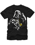 Darth Vader Sith rap graphic on a black adult t-shirt.