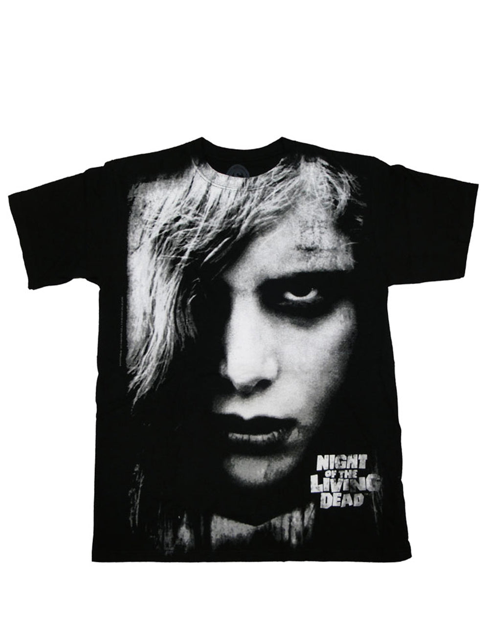 Official Night Of The Living Dead big print black T-shirt - licensed horror merchandise