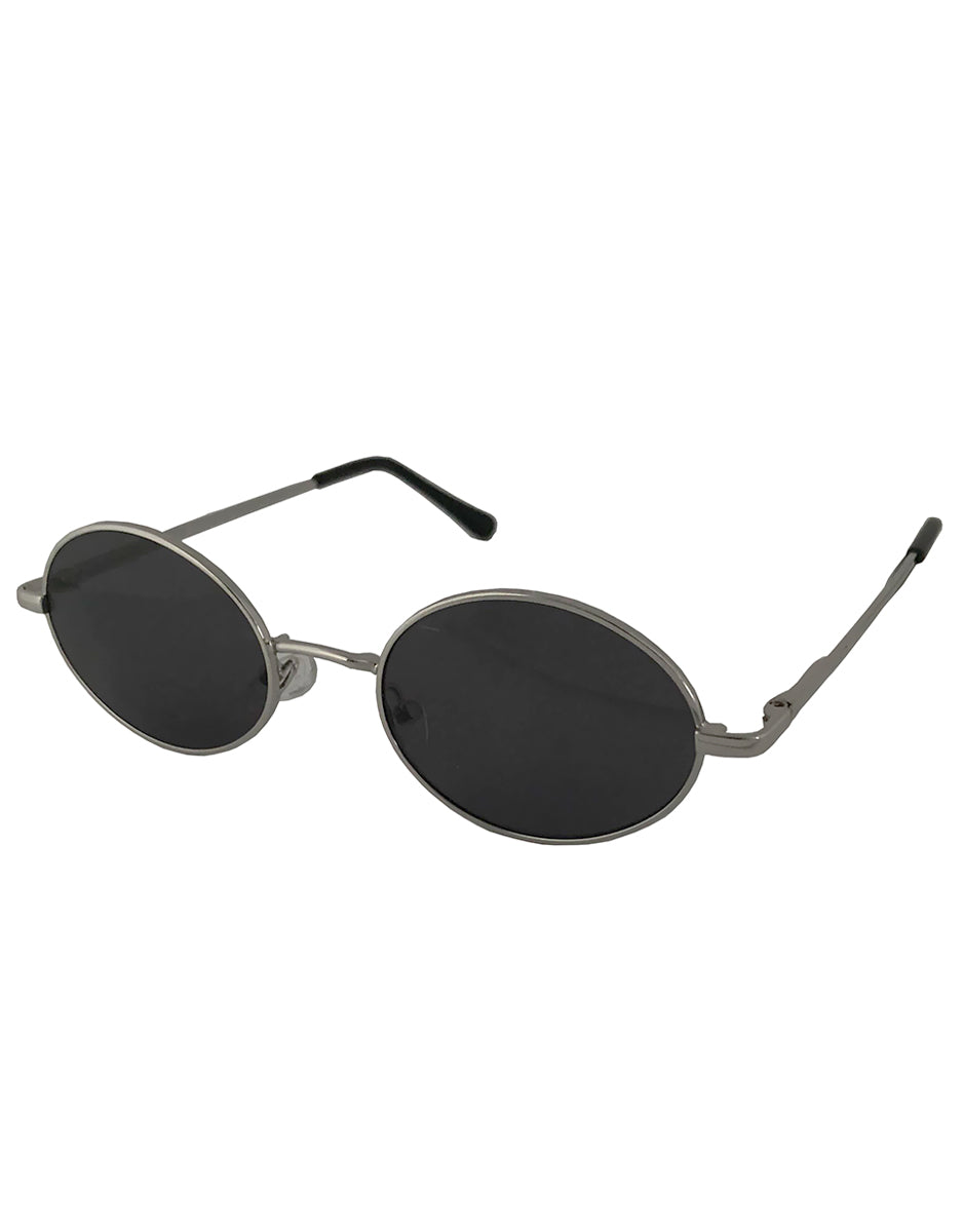 Seraph Style Sunglasses, Silver Frame / Smoke Mirror Lens