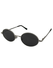 Seraph Style Sunglasses, Silver Frame / Smoke Mirror Lens