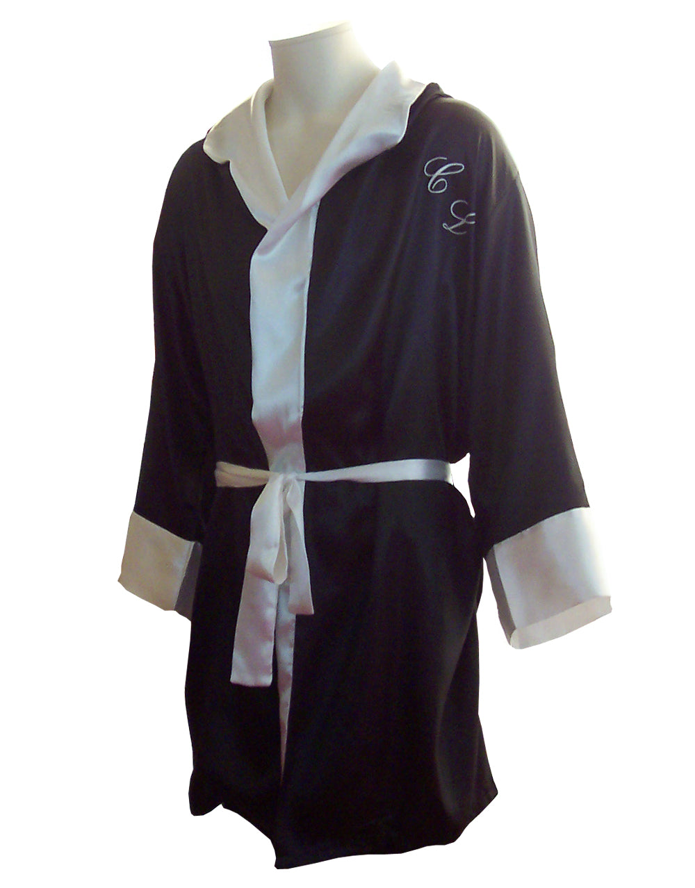 Rocky Clubber Lang the Southside Slugger graphic on an adult robe.