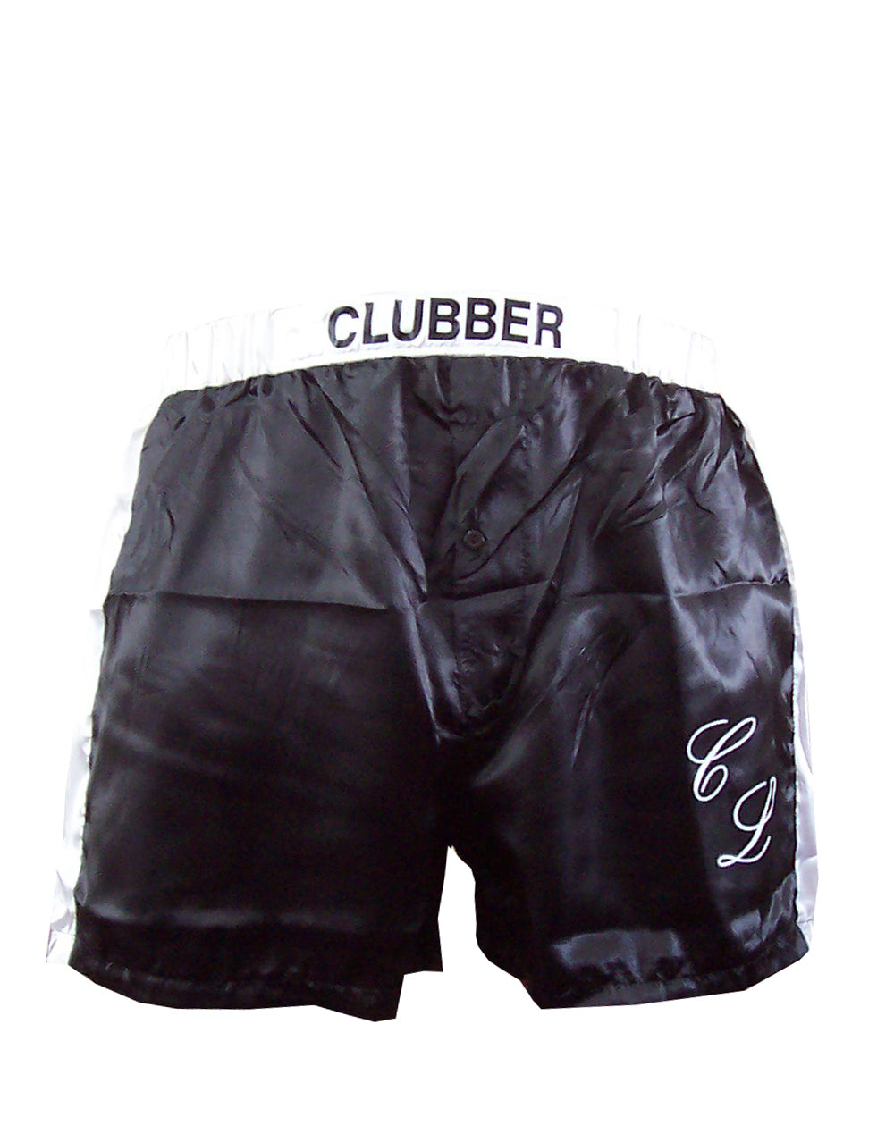 Rocky Clubber Lang the Southside Slugger graphic on adult shorts.