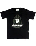 Transformers Megatron rules graphic on a black adult t-shirt.
