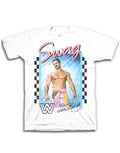 Official WWE Ravishing Rick Rude Swag white T-shirt - licensed wrestling apparel