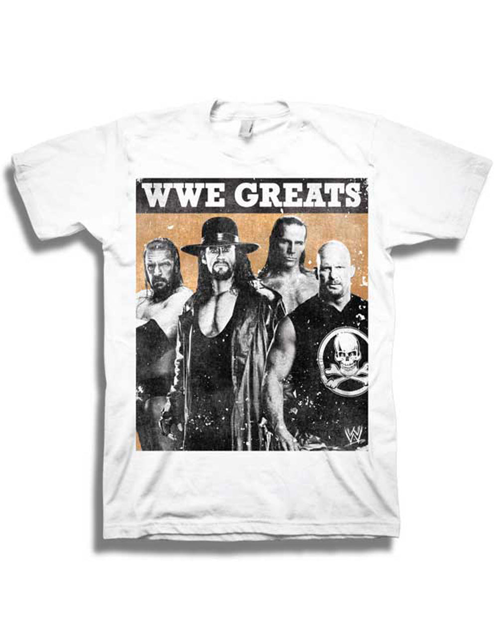Official WWE Great Legends white T-shirt - licensed wrestling apparel
