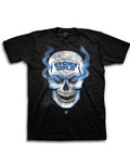 Official WWE Stone Cold Steve Austin Skull black T-shirt - licensed wrestling apparel