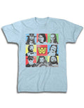 Official WWE Wrestling Legends heathered blue T-shirt - licensed wrestling merchandise