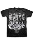 Official WWE Classic Faces black T-shirt - licensed wrestling merchandise