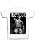 Official WWE The Rock Is Cooking white T-shirt - licensed wrestling apparel