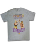 Official WWE Wrestlemania 6 heathered grey T-shirt - licensed wrestling merchandise