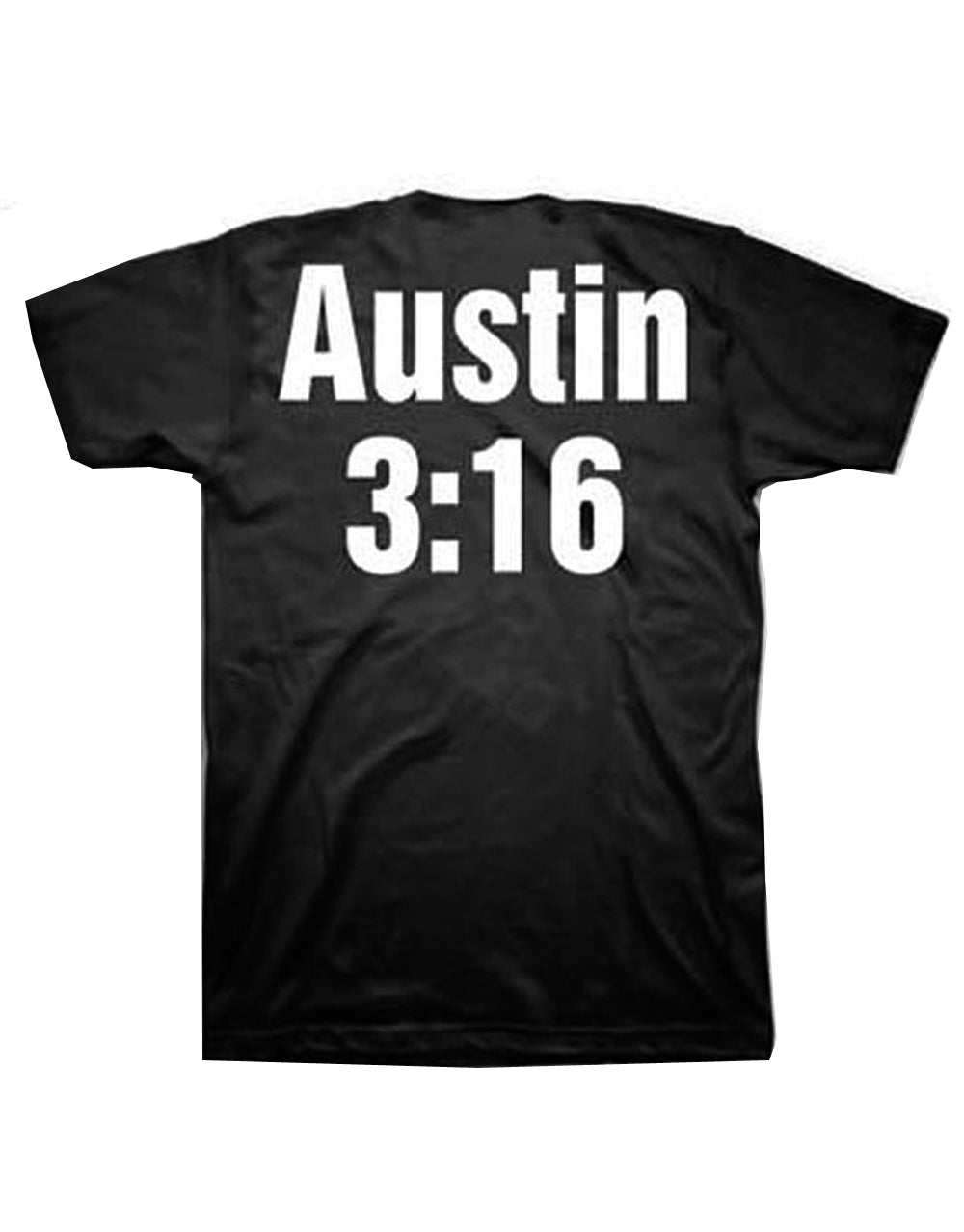 Official WWE Stone Cold Steve Austin 3:16 black T-shirt - licensed wrestling apparel