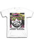 Official WWE Macho Man Randy Savage Revenge white T-shirt - licensed wrestling apparel