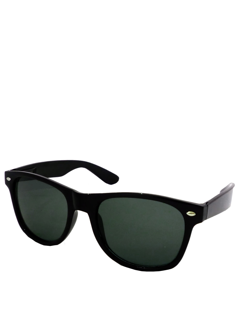 American Pysch C. Bale Style Sunglasses, Black Frame / Smoke Lens
