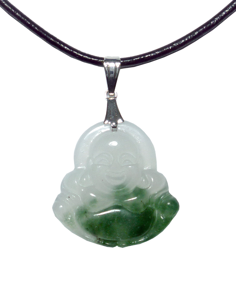 Buddha Jadeite Jade Pendant Necklace