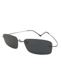 Collateral Cruise Style Sunglasses, Rimless / Smoke Lens
