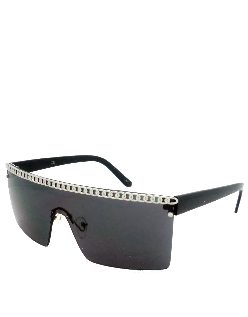 Gaga Sunglasses, Smoke Style 3, Black Temples / Smoke Lens 
