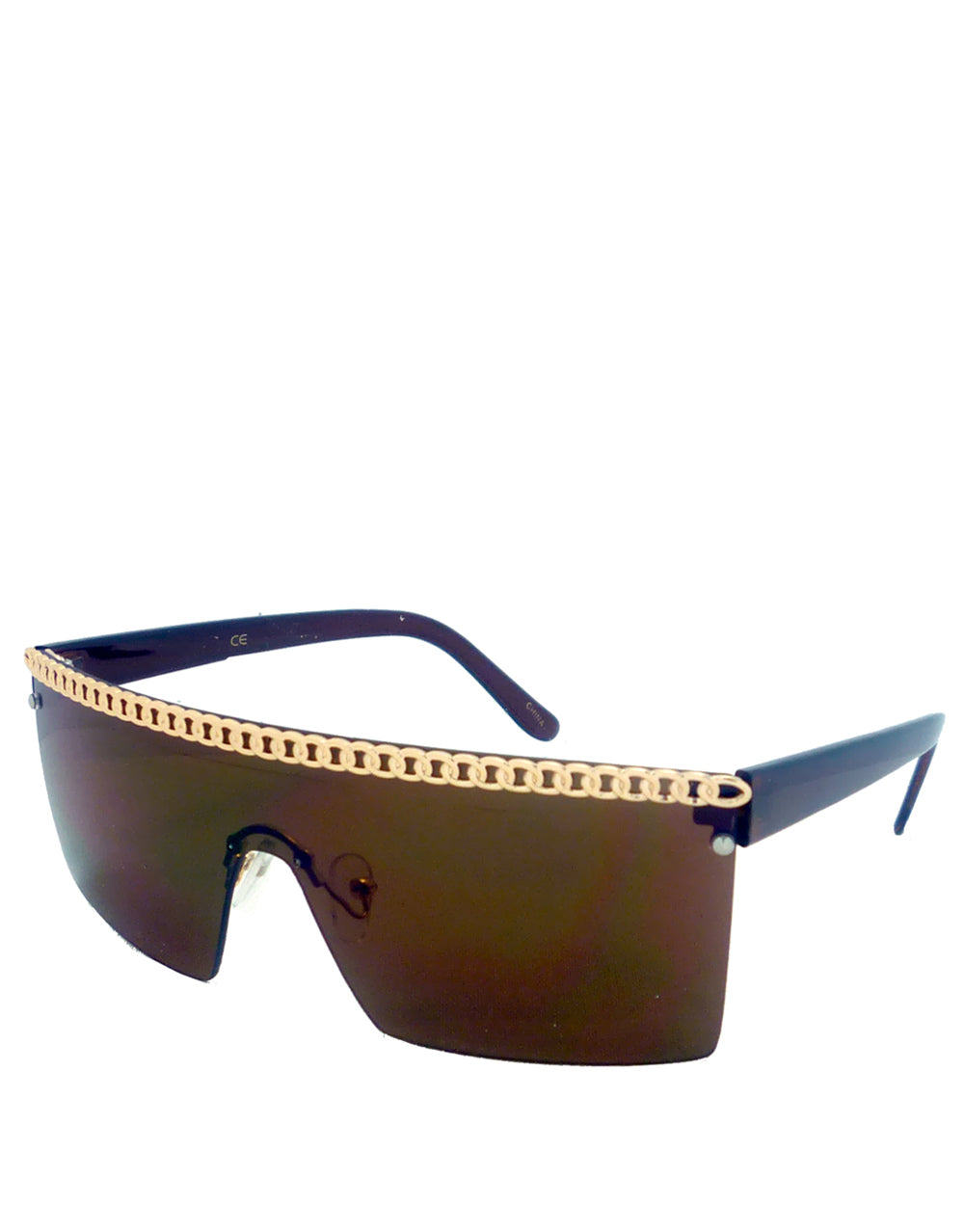 Gaga Sunglasses, Gaga Brown Style 3, Brown Temples / Brown Lens