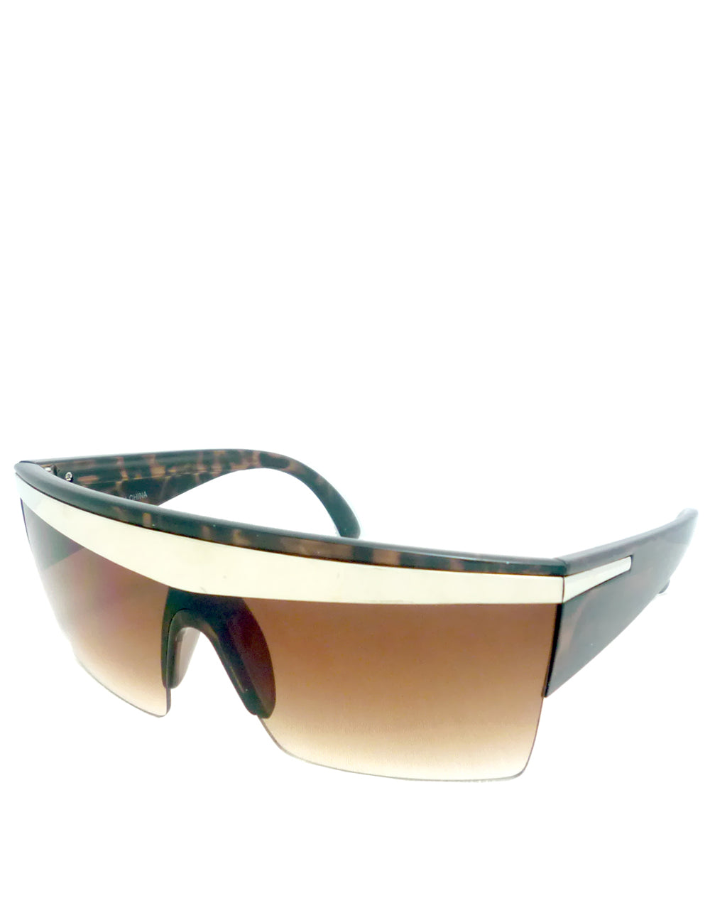 Gaga Sunglasses, Gaga Tortoise Brown Gradient Style 2, Tortoise Frame / Brown Gradient Lens