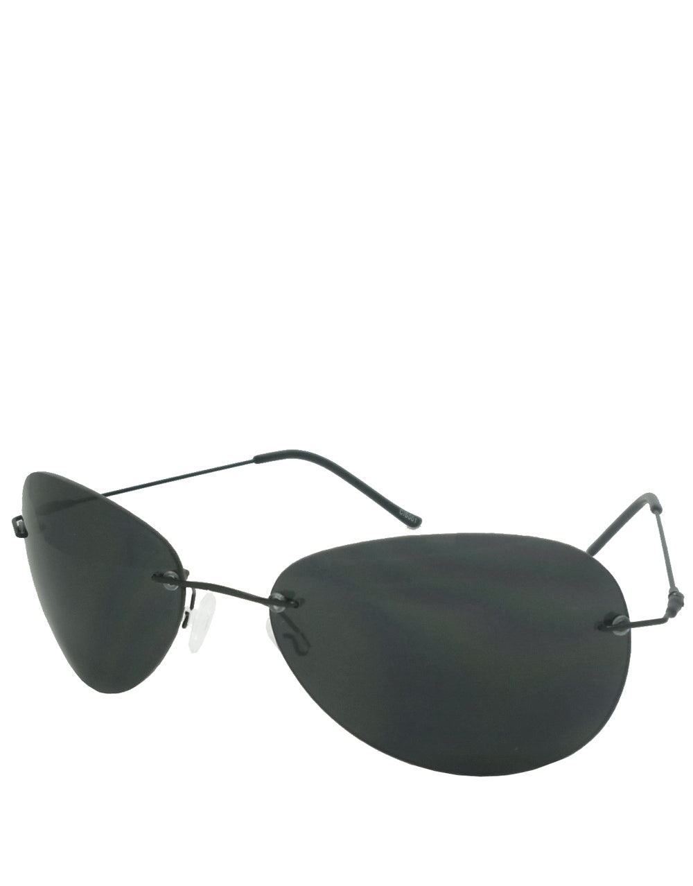 Horatio Style Sunglasses, Rimless / Smoke Lens