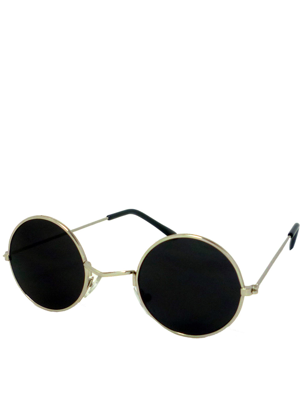 Sherlock Style Sunglasses, Silver Frame / Smoke Mirror Lens