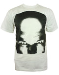 X-Men Professor X graphic on a white adult t-shirt.
