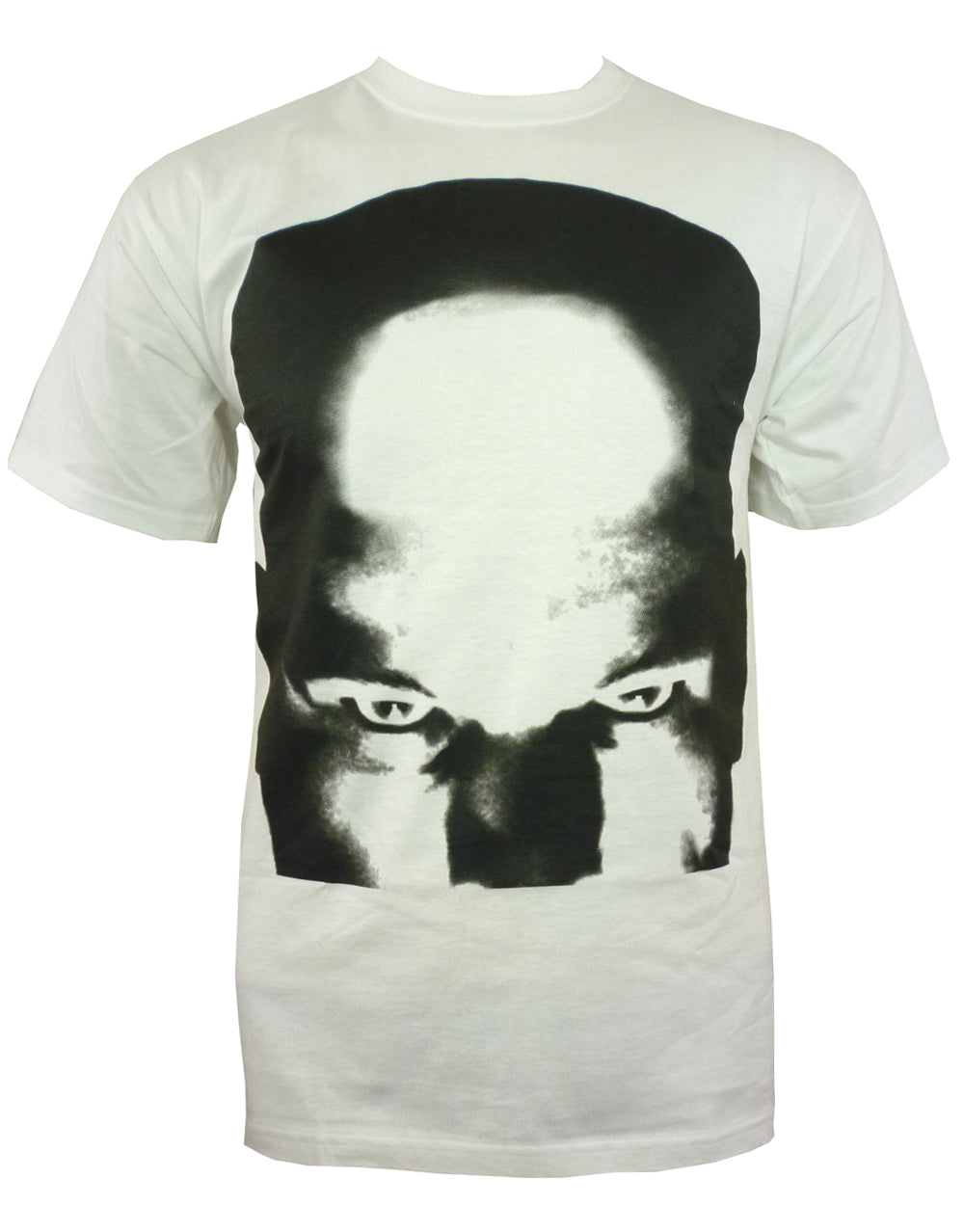 X-Men Professor X graphic on a white adult t-shirt.