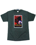 Star Wars Return of the Jedi poster graphic on a dark grey adult t-shirt.