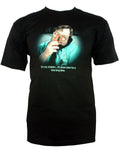 Office Space my stapler graphic on a black adult t-shirt.