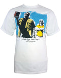 The Big Lebowski sweet prince graphic on a white adult t-shirt.