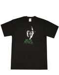 A Nightmare on Elm Street Freddy Krueger dream master graphic on a black adult t-shirt.