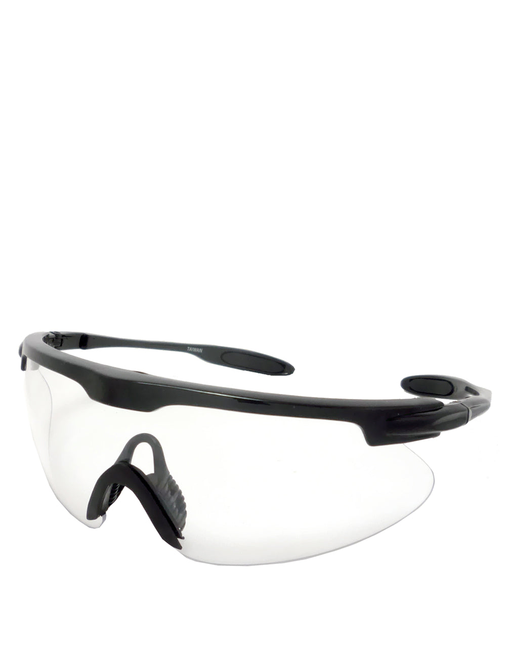 SWAT Style 2 Sunglasses, Black Frame / Clear Lens