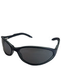 T3 Replica Sunglasses, Black Frame / Smoke Mirror Lens
