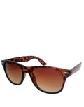 Wolf Wall Street Dicaprio Style Sunglasses, Tortoise Frame / Brown Gradient Lens